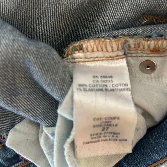 Allen B (Allen Schwartz) Y2K extremely rare “America” jeans size 27 - Picture 16 of 16